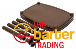 Esquire Delta Plastic Glossy Trolley Table